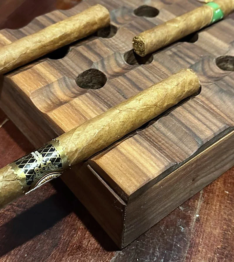 Black walnut, close